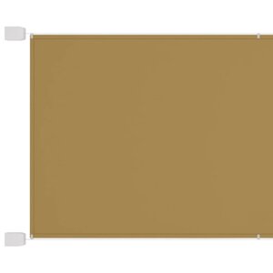 vidaXL Auvent vertical Beige 180x600 cm Tissu oxford