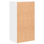 vidaXL Bibliothèque blanc 40x30x76 5 cm bois d'ingénierie