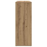 vidaXL Buffets 2 Pièces Chêne Artisan 60x31x84 cm Bois d'ingénierie