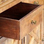 vidaXL Buffet avec 4 tiroirs 160x40x85 cm Bois massif de manguier