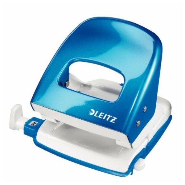 Perforateur 2 trous NEXXT WOW 30 feuilles Effort réduit de 60% Bleu LEITZ
