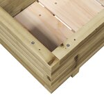 vidaXL Jardinière 110x40x26 5 cm bois de pin imprégné