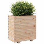 vidaXL Jardinière 70x40x72 5 cm bois de pin massif