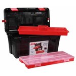 Tayg boîte à outils noir et rouge 58 x 28 5 x 29 cm tg34