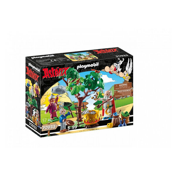 Playmobil Asterix : Panoramix et son Chaudron Magique - Aventures Gauloises