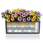 LECHUZA Jardinière Balconera Color 50 ALL-IN-ONE Ardoise 15673