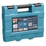 Makita ensemble de 71 forets combinés argenté et noir