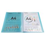 Protège-documents En Polypropylène Kreacover Pastel 40 Vues - A4 - Couleurs Assorties - X 20 - Exacompta
