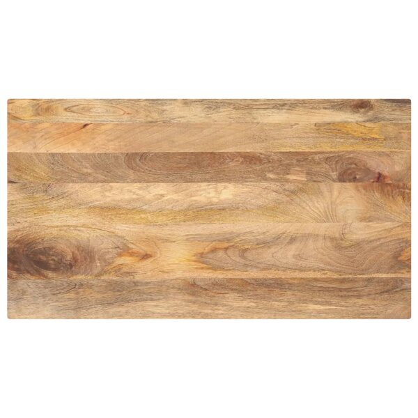 vidaXL Dessus de table 100x70x3 8cm rectangulaire bois massif manguier