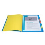 Trieur Agrafé Avec Élastiques 7 Compartiments - Couleurs Assorties - X 12 - Exacompta