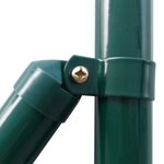vidaXL Clôture Euro Acier 10 x 1 5 m Vert