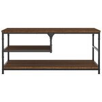 vidaXL Table basse chêne marron 90x49x40 cm bois d'ingénierie