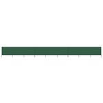 vidaXL Paravent 9 panneaux Tissu 1200 x 120 cm Vert