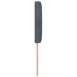 vidaXL Tête de Lit LED à Boutons en Cristal Grise Foncé 90 cm Velours