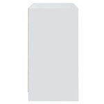 vidaXL Buffets 2 Pièces Blanc 70x41x75 cm Bois d'ingénierie