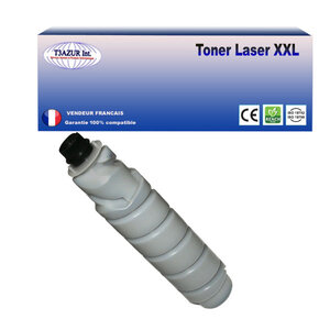 Toner compatible avec aficio mp1500  mp1600  mp1600 remplace  ricoh type 1230d (885094) - 10 000 pages - t3azur