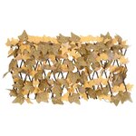 vidaXL Treillis de feuille d'érable artificiel extensible 180x30 cm