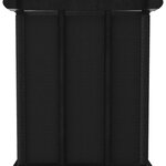 vidaXL Étagère à 9 cubes avec boîtes Noir 103x30x107 5 cm Tissu