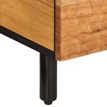 vidaXL Table basse 80x54x40 cm bois massif d'acacia
