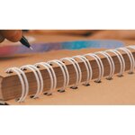 SM-LT Bloc Spirale - Dessin - Brun - A4 - 80 feuilles - 135 gsm