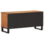 vidaXL Meuble TV 100x34x46 cm bois d'acacia massif