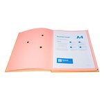 Parapheur Dos A Soufflets Forever - 20 Compartiments - Kraft Brun - X 5 - Exacompta