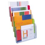 Trieur Mural Modulable Horizontal 6 Compartiments A4 - Arlequin - Exacompta