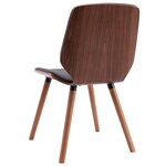 vidaXL Chaises à manger lot de 2 noir similicuir