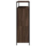 vidaXL Armoire à chaussures 4 tiroirs rabattables chêne marron
