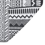 vidaXL Tapis d'extérieur Noir 80x250 cm PP