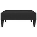 vidaXL Repose-pied noir 77x55x31 cm velours
