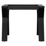 vidaXL Pieds de table basse cadre en Y 40x40x33 cm acier