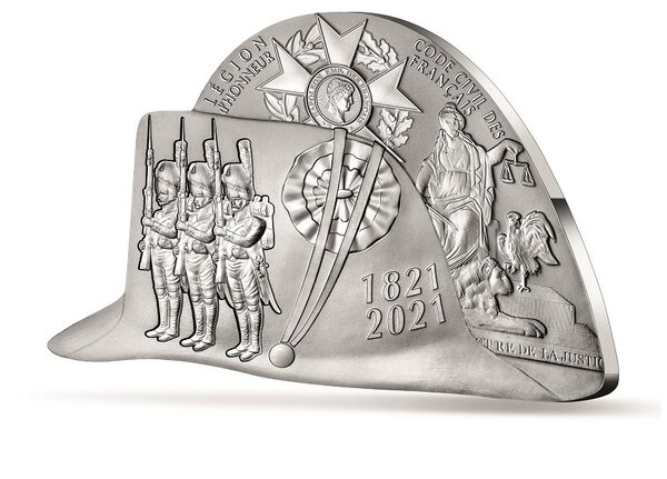 Pièce de monnaie 10 euro France 2021 argent BE – Napoléon (bicorne)