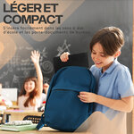 ACROPAQ 10 x Classeur A4 2 Anneaux- Jusqu'à 100 feuilles  Dos de 2 5 cm- Souple et Durable- Résisitants à l'eau- Étiquettes de Dos