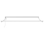 vidaXL Store rétractable automatique vert et blanc 300x250 cm