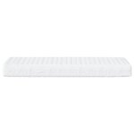vidaXL Lit de jour avec matelas gris clair 80x200 cm tissu