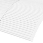 vidaXL Matelas en mousse blanc 200x220 cm dureté H2 H3