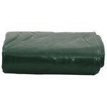 vidaXL Bâche vert 1x2 5 m 650 g/m²