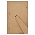 vidaXL Collage de cadres photo 5 Pièces de mur table Blanc 13x18 cm MDF