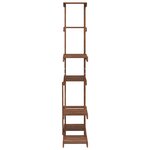 vidaXL Support à fleurs 75x25x140 5 cm bois massif de sapin