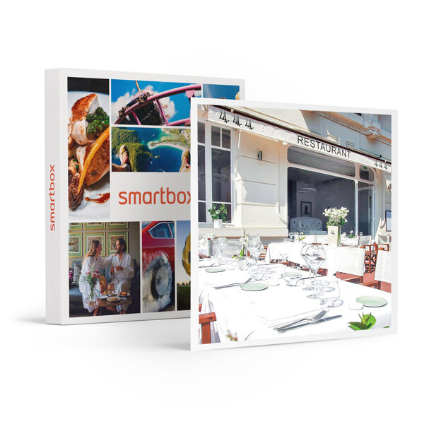 SMARTBOX - Coffret Cadeau Repas gastronomique de l'amuse-bouche au dessert avec champagne à Antibes -  Gastronomie