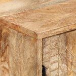 vidaXL Buffet Bois de manguier massif 110x30x60 cm