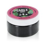 Porte-encens coupelle Noir et Doré + Sable noir + Bâtonnets Palo Santo