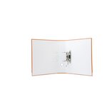 Classeur À Levier Polypropylène Dos De 75mm - Orange - X 20 - Exacompta