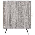 vidaXL Tables de chevet 2 Pièces sonoma gris 40x40x50cm bois d'ingénierie