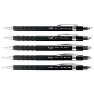 Porte mines rechargeable CRITERIUM HB 0 5 mm x 5 BIC