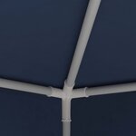 vidaXL Tente de réception avec parois latérales 2 5x2 5 m Bleu 90 g/m²