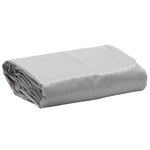 vidaXL Bâche gris Ø 2 2 m 650 g/m²