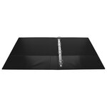 Classeur Pp Personnalisable Kreacover - 4 Anneaux En D 25mm - A4 Maxi - Noir - X 10 - Exacompta
