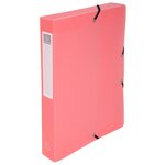 Boite De Classement Exabox Dos 40mm Polypropylène 7/10e Chromaline Pastel - A4 - Couleurs Assorties - X 8 - Exacompta
